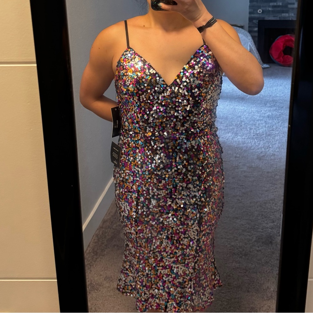 Lulus Sequin Dress